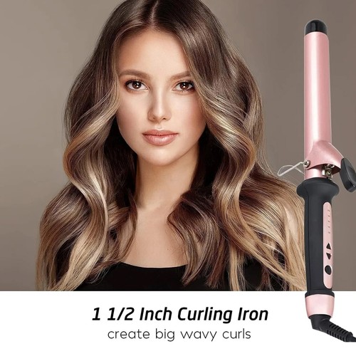 Fast heating curling wand 38mm - heating,