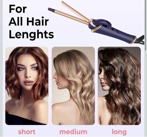 Travel curling iron wand tongs - travel,