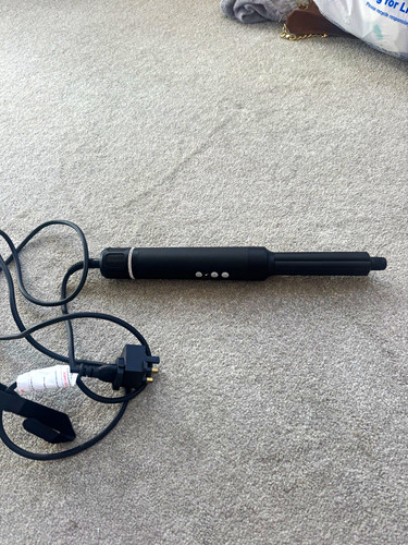 Black electric curling - black,