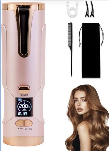 Cordless automatic hair - automatic, curler