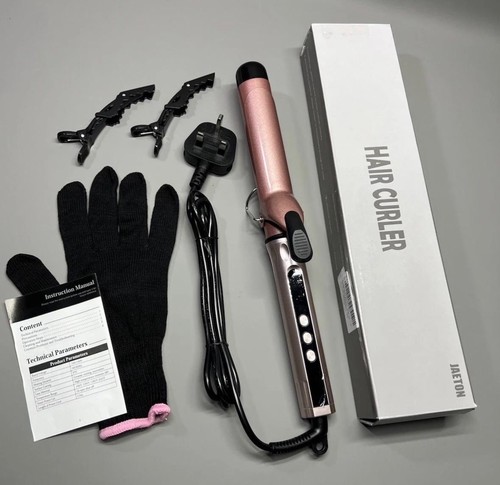 Hair curling iron wand tongs - hair,