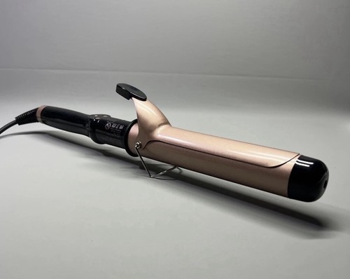 Hair curling iron wand tongs - iron,