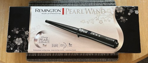 Remington pearl wand curler - pearl,