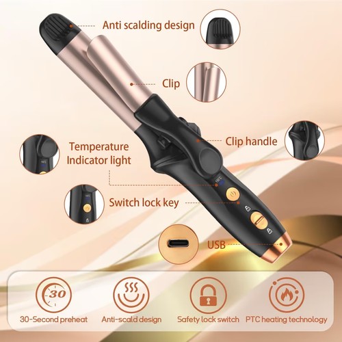 25mm mini cordless curling - cordless,