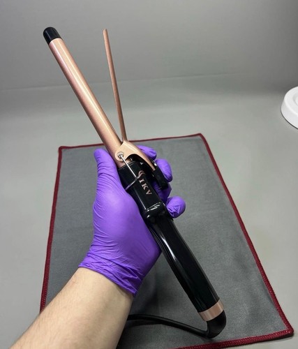 Hair curling wand tongs - curling,
