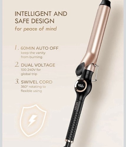 Hair curling wand tongs - hair, 32mm