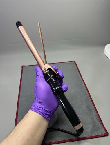 Hair curling wand tongs - hair,