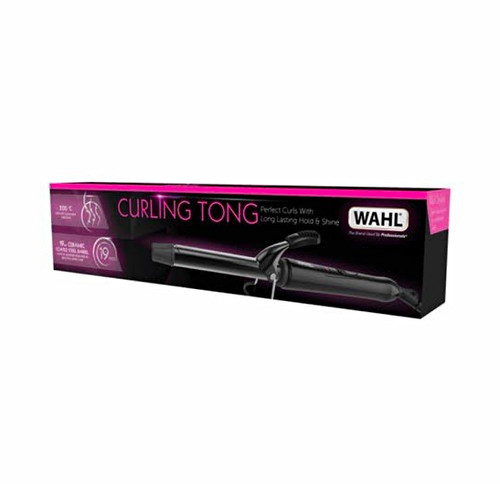 Wahl ceramic curling tong 19mm - wahl,
