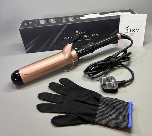 Hair curling iron wand tongs - curling,
