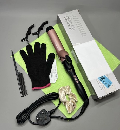 Hair curling iron wand tongs - curling,