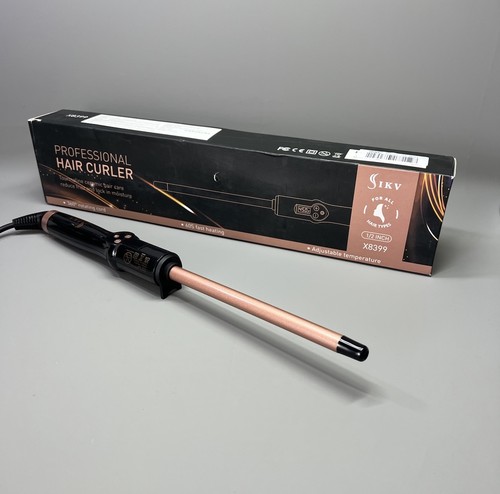 Thin barrel hair curler wand - barrel,