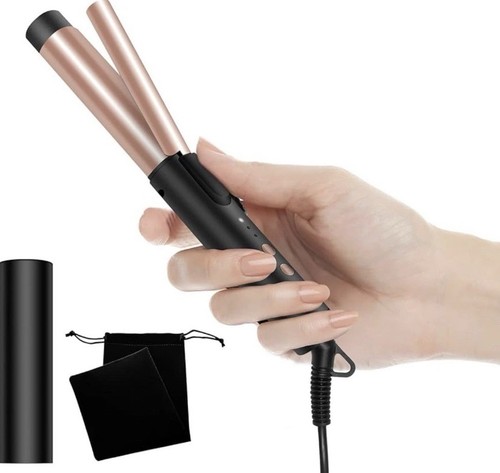 Hair curling wand - tongs, small