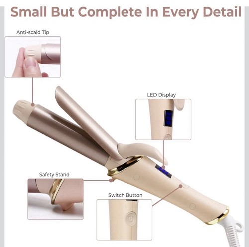Travel curling iron wand - curling,