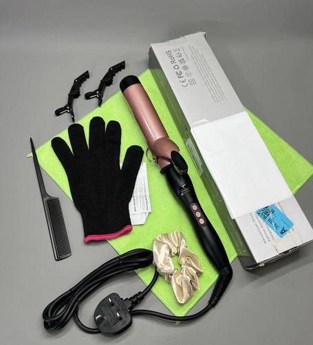 Hair curling iron wand tongs - hair,