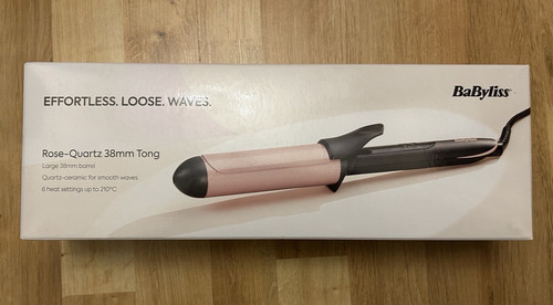Babyliss rose quartz 38mm - babyliss, rose-quartz