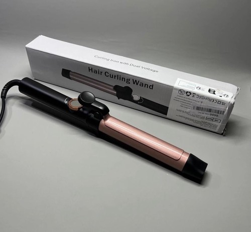 Hair curling iron wand tongs - curling,