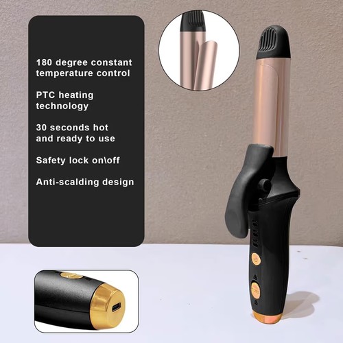 Cordless curling wand - cordless, mini