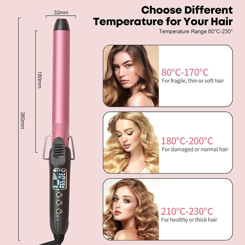Curling tongs 25mm hair - curling,