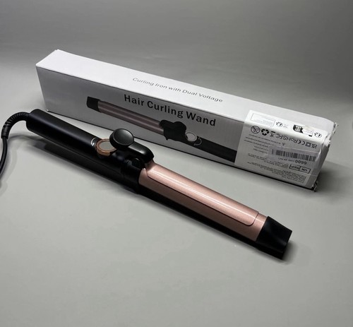 Hair curling iron wand - iron, tongs