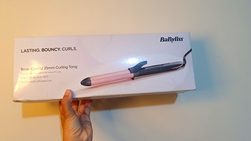 Babyliss rose quartz 25mm - babyliss,