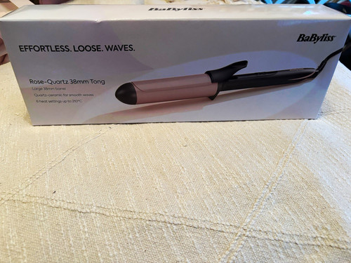 Babyliss rose quartz 38mm - babyliss,