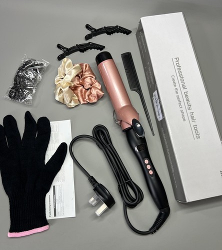 Hair curling iron wand tongs - hair,