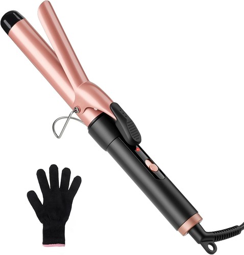 Curling tongs large barrel for - barrel,