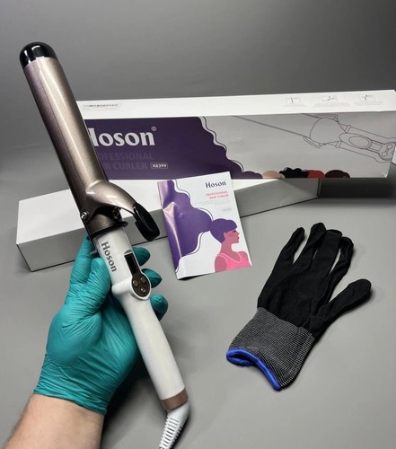 Hoson hair curler wand tongs - hair,