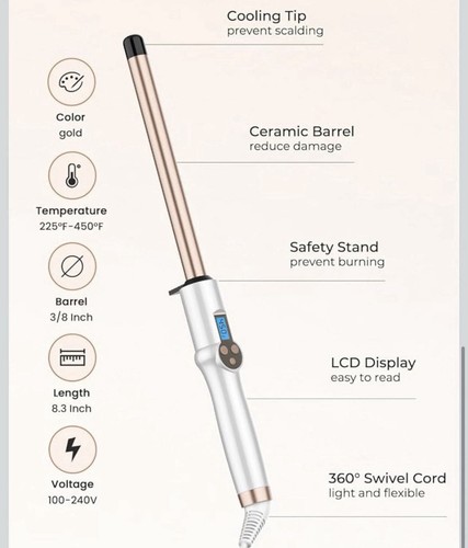 Hair curling wand - curling,